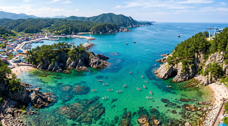 Jangho Port The Naples of Korea! A Healing Adventure into Emerald Waters 
