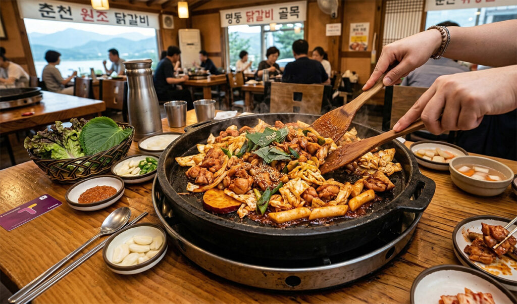 Myeongdong Dakgalbi Alley