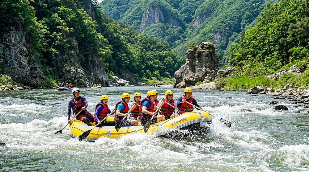 Donggang River Rafting