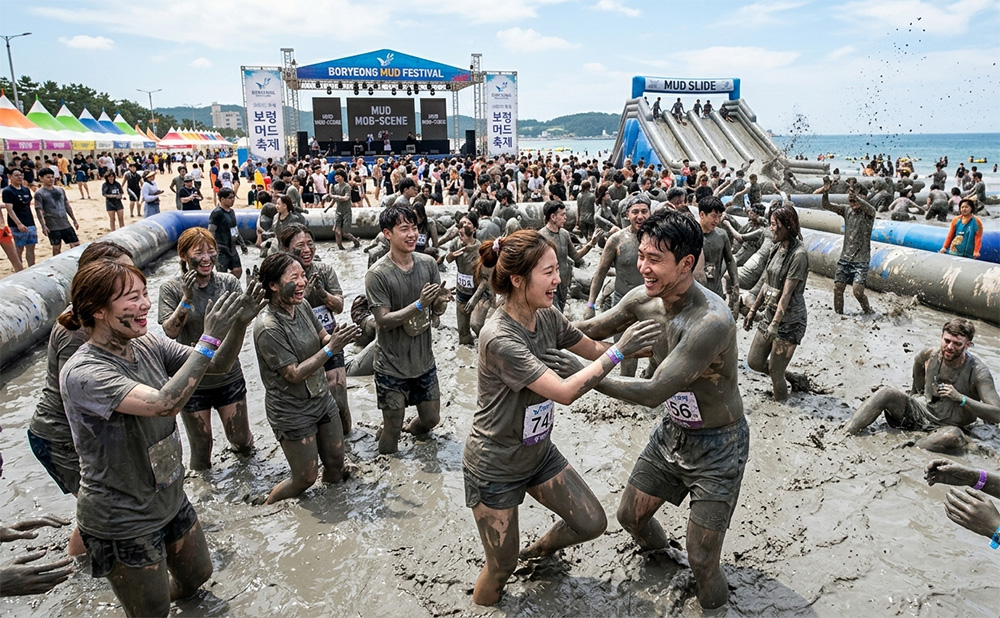  “So Hip Right from the Entrance!” Arriving at the Boryeong Mud Festival